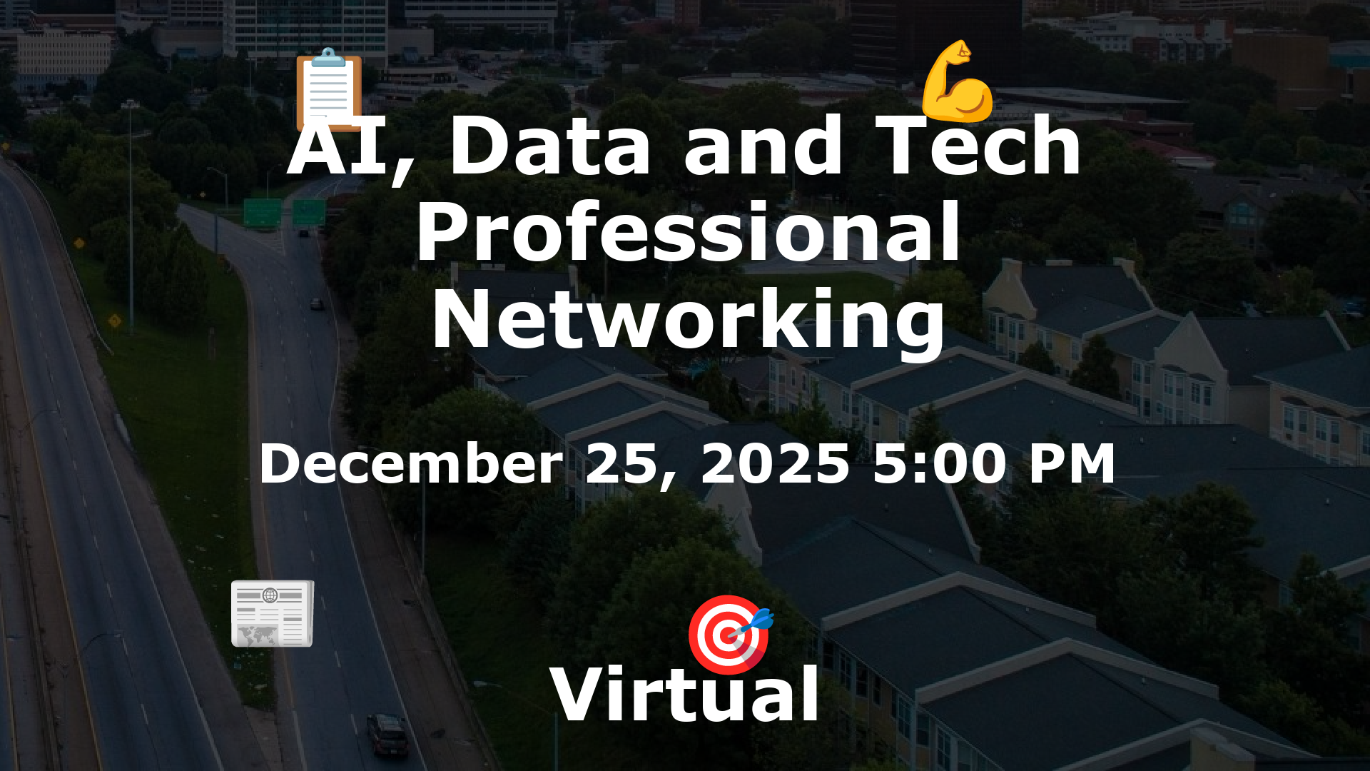 AI, Data and Tech Professional Networking event image